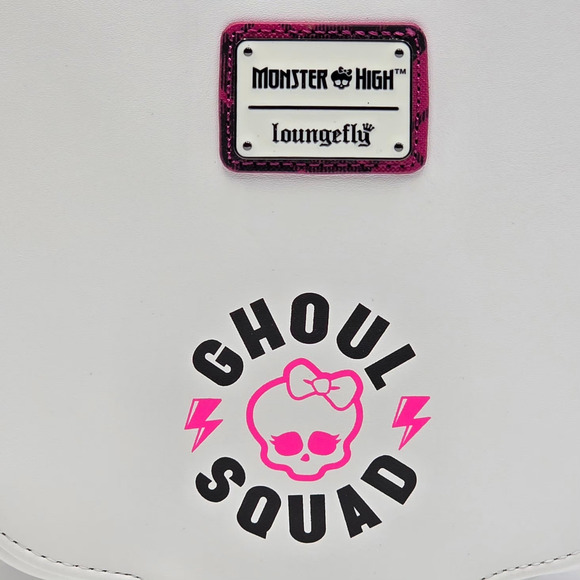 Loungefly Monster High Skullette Figural Crossbody Bag with Coin Bag New - Picture 6 of 8